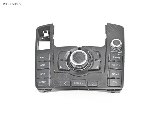 Audi Q7 MMI Navigasyon Multimedya Kontrol Paneli Düğmesi Garanti