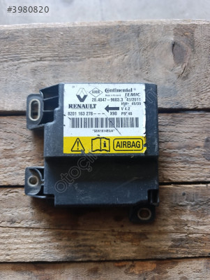 8201163278 Fluence airbag beyni