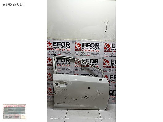 TOYOTA AVENSİS SAĞ ÖN KAPI ÇIKMA ORJİNAL PARÇA 10-18 MODEL