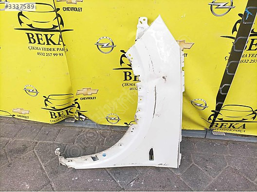 OPEL GRANDLAND SOL ÖN ÇAMURLUK BEYAZ ÇIKMA ORJİNAL YEDEK PARÇA
