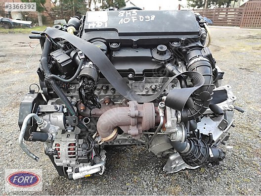 Citroen C1 C2 C3 1.4 Hdi Dizel Euro 4 Komple Motor Garantili 8Hs