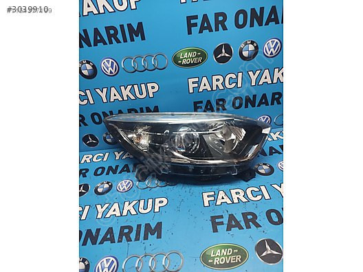 RENAULT KAPTÜR SAĞ ÖN FAR ORİJİNAL ÇIKMA AYAK TAMİRLİ