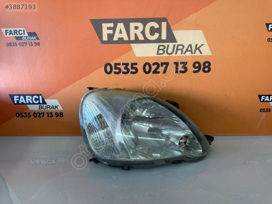 TOYOTA YARİS SAĞ FAR ORJİNAL 03-05 811300D080