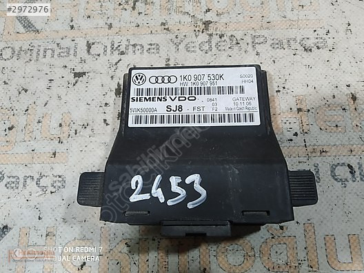 AUDI A3 VW CADDY SKODA SEAT GATEWAY AĞ GEÇİDİ MODÜLÜ 1K0907530K