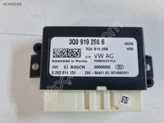 3Q0919298B PASSAT TIGUAN KODIAQ PARK SENSOR BEYNI