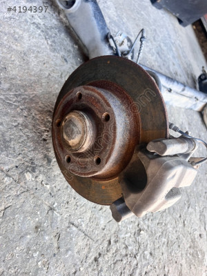 RENAULT FLUENCE ARKA PORYA KALİPER DİSK MERKEZ ÇIKMA ORJİNAL