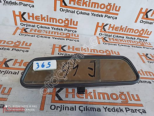 BMW DİKİZ AYNASI SİYAH ELEKTRİKSİZ (E46 DAN ÇIKMA) E6 00 619