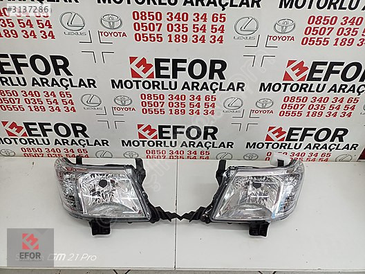 TOYOTA HİLUX SIFIR SAĞ FAR 12-14 OEM NO: 81110-0K400