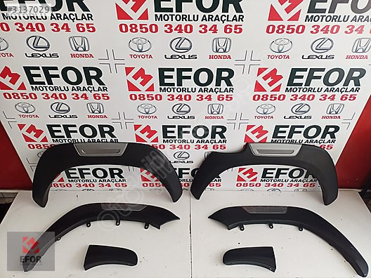 TOYOTA HİLUX SIFIR DODİK TAKIM ÇAMURLUK 21-23 OEM NO:53087-YP010