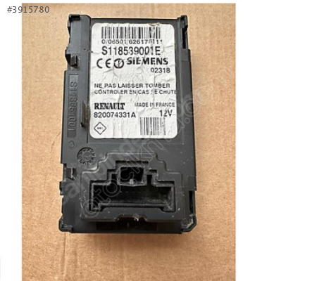 S118539001E RENAULT ANAHTAR OKUYUCU BEYİN