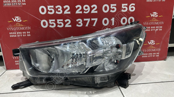 2020 2024 Toyota Hilux Halojen Sol Ön Far Orjinal Çıkma