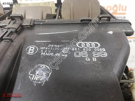 AUDİ A6 C5 KALORİFER KAZANI VE MOTORU 4B1 820 005G 4B0 820 5