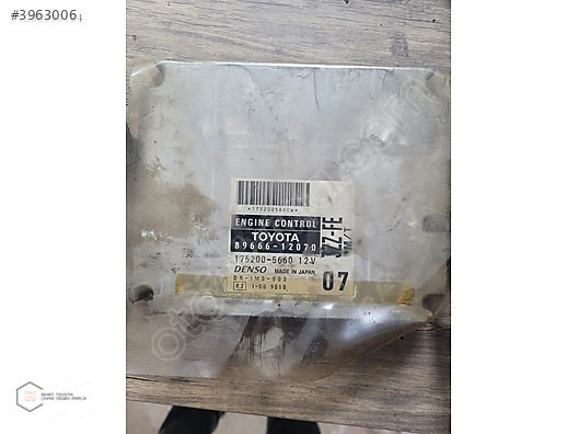 89666-12070 3ZZ -FE MOTOR BEYNİ TOTOTA COROLLA