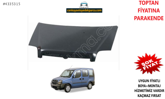 FİAT DOBLO MOTOR KAPUTU 2000/2005 SIFIR  98808124