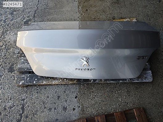 2016 pejo 301 bagaj kapağı