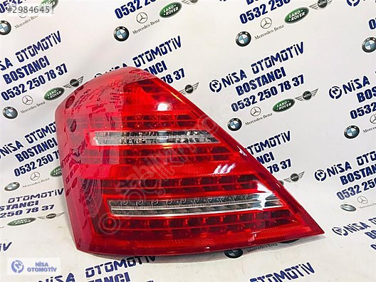 MERCEDES S SERİSİ W221 S350 KASA SOL STOP MAKYAJLI SIFIR