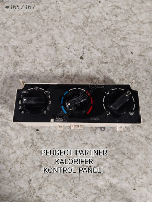 PEUGEOT PARTNER CİTRÖEN BERLİNGO KALORİFER KONTROL PANELİ