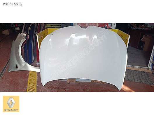 RENAULT MEGANE 4 ÇIKM ORJİNAL BEYAZ MOTOR KAPUTU SALİM OTO RENO