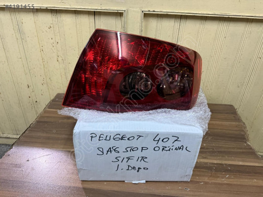 PEUGEOT 407 SAĞ STOP LAMBASI ORJİNAL SIFIR ÜRÜN 04-10 MODEL