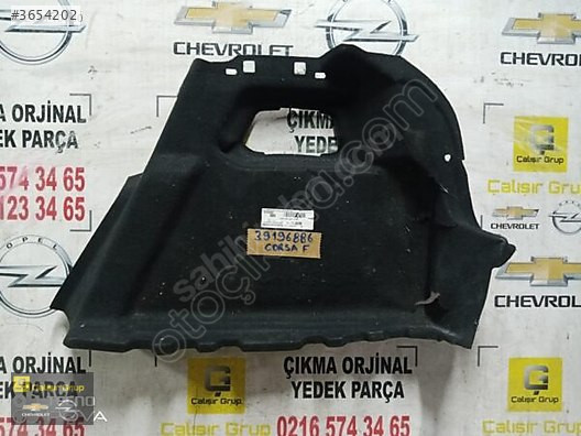OPEL CORSA F SAĞ BAGAJ DÖŞEMESİ OEM 39196886 ÇIKMA SÖKME YEDEK P