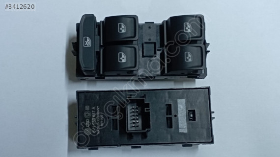 Skoda Rapid Sol Dörtlü Cam Açma Düğmesi 6V1959857A