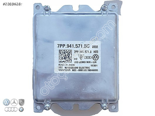 7PP941571BC AUDİ A4 MATRİX LED FAR BEYNİ SIFIR KODLU