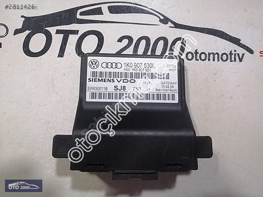 1K0907530L A3-R8-EOS-GOLF-CADDY GATEWAY KONTROL BEYNİ