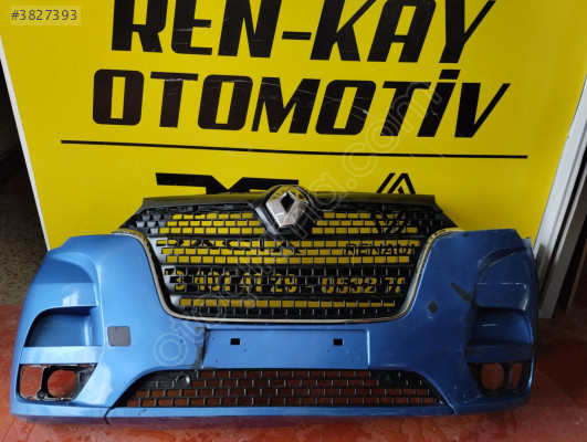 620228205R RENAULT MASTER ÖN TAMPON MAVİ ORJ ÇIKMA RENKAY OTO