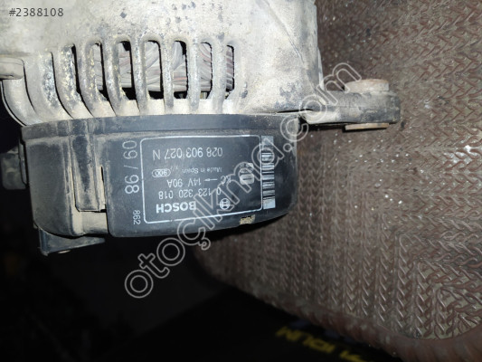 0123320018 Transporter T4 2.4 2.5 TDI Şarj Dinamosu Çıkma