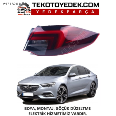 İNSİGNİA ARKA DIŞ FULL LED STOP SAĞ SOL 2018 VE ÜZERİ / KAMPANYA