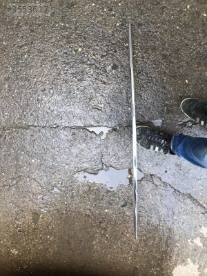 MERCEDES W176 KASA CLA ÖN TAMPON ÇITASI KROM ORJİNAL ÇIKMA