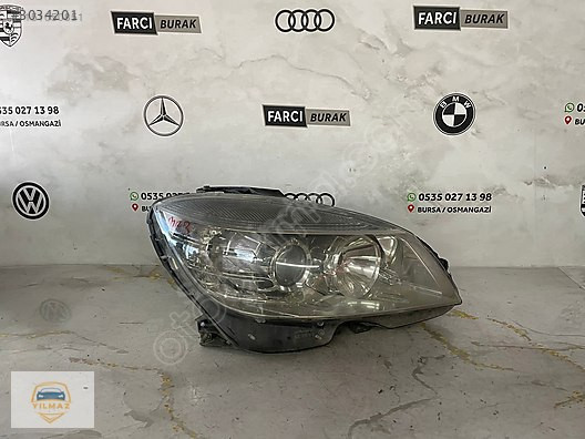 MERCEDES W204 HALOJEN SAĞ FAR ORJİNAL
