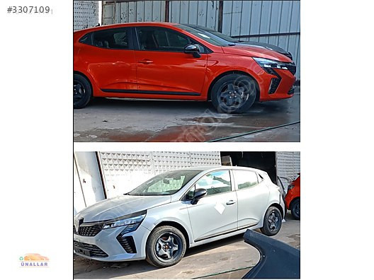 RENAULT CLİO 5 KAPI KAPUT TAVAN TAMPON ÜNALLAR OTO ÇIKMA YEDEK