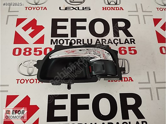 TOYOTA COROLLA SIFIR SOL ÖN İÇ KAPI KOL 13-18 OEM NO:69206-02300