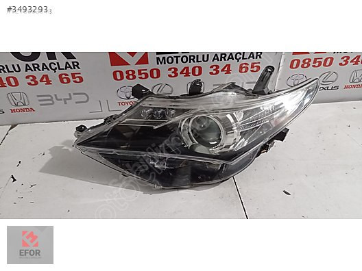 TOYOTA AURİS SOL FAR ORJİNAL ÇIKMA YEDEK PARÇA 13-15