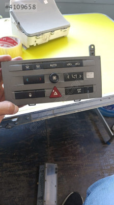 Peugeot 407 klima kontrol paneli
