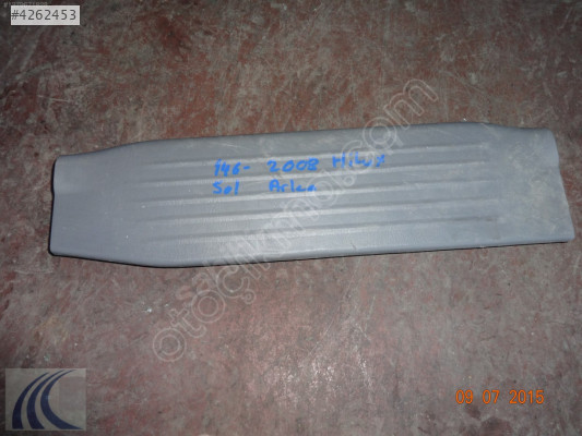 TOYOTA HILUX 2008 ÇIKMA SOL ARKA MARŞBEL PLASTİĞİ