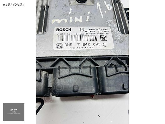 MİNİ COOPER 1.6 MOTOR BEYNİ 0261S04161 / DME 7640005-01