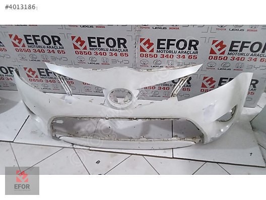 TOYOTA VERSO ÖN TAMPON ORJİNAL ÇIKMA YEDEK PARÇA 12-17