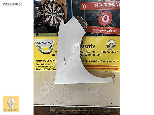 RENAULT SYMBOL SAĞ ÖN ÇAMURLUK ORJİNAL ÇIKMA PARÇA HP