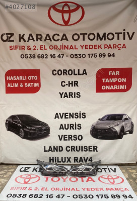 2019-2025 TOYOTA COROLLA ÇIKMA ORJİNAL TAKIM ÖN FAR