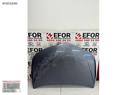 TOYOTA COROLLA KAPUT ALEMİNYUM ORJİNAL YEDEK PARÇA 19-23