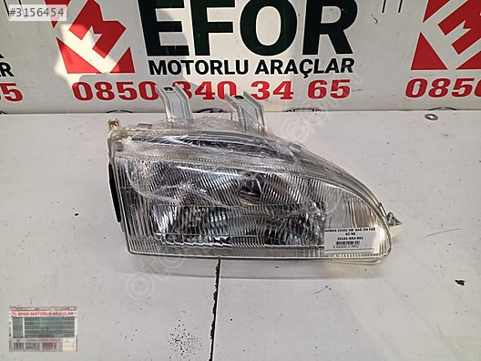 HONDA CIVIC SIFIR SAĞ ÖN FAR 92-94