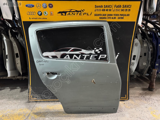 DACİA LOGAN SAĞ ARKA KAPI 2009-2012 ÇIKMA ORİJİNAL