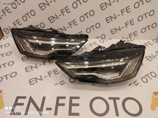 AUDİ A6 C8 LED XENON SOL FAR ORJİNAL  /