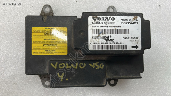 VOLVO V50 AİRBAG BEYNİ ÇIKMA