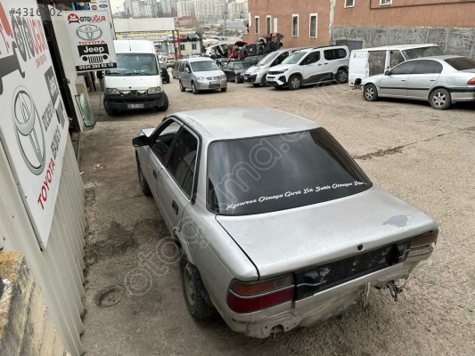 1991 MODEL TOYOTA COROLLA BENZİNLİ BAGAJ KAPAĞI