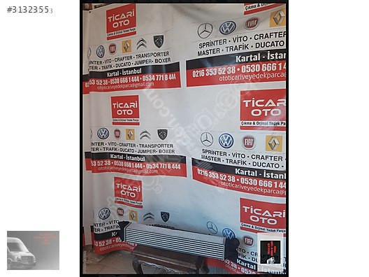 FİAT DUCATO JUMPER (BOXER 2006+) İNTERCOOLER SIFIR
