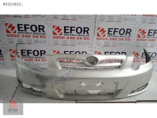 TOYOTA COROLLA ÖN TAMPON HB ORJİNAL ÇIKMA YEDEK PARÇA 04-06