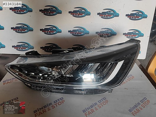 Ford focus LED'li sol far orjinal 2022 binbir oto far stop